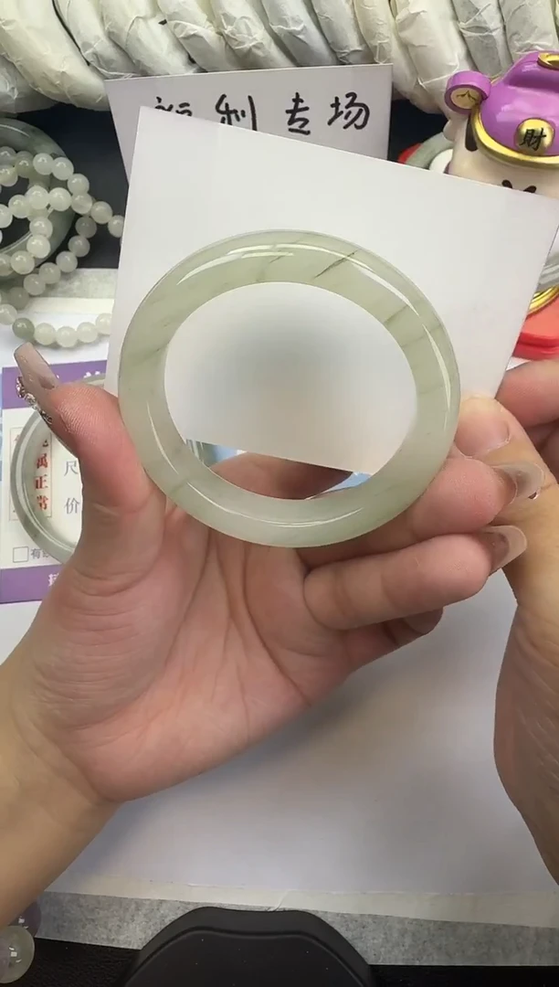 未镶嵌手镯石英质玉108-52.2圈