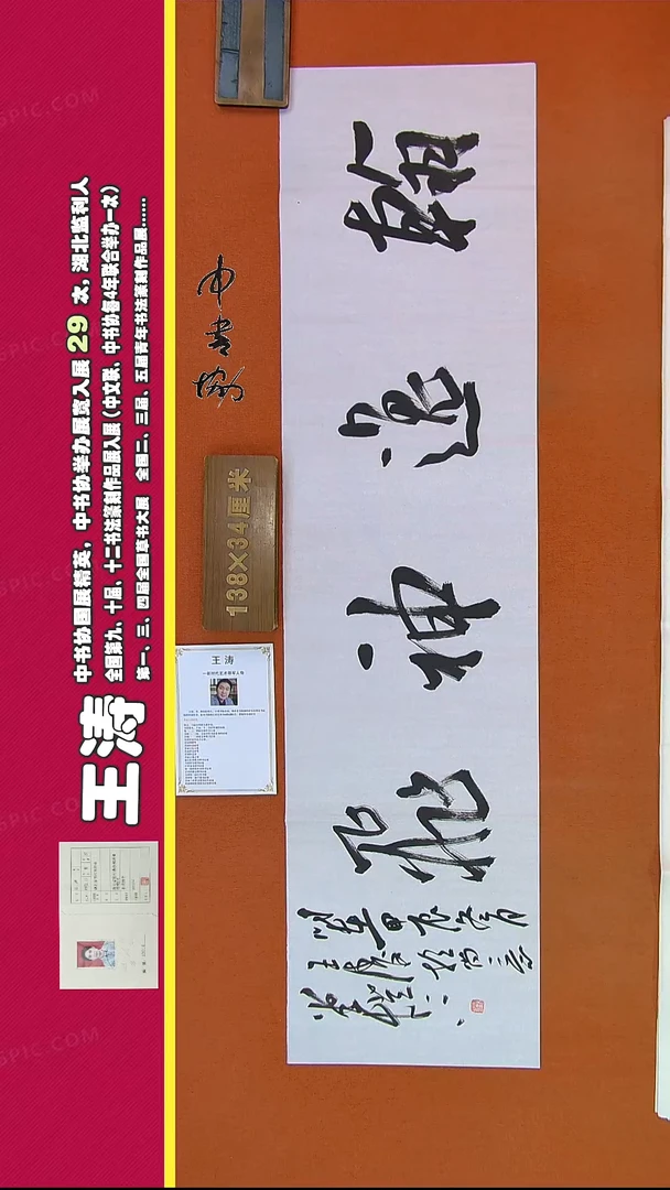 【闪购商品】书法1007中书王涛书法作品