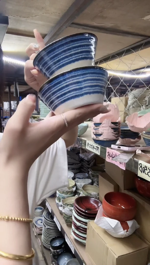陶瓷粗陶11cm钵两个