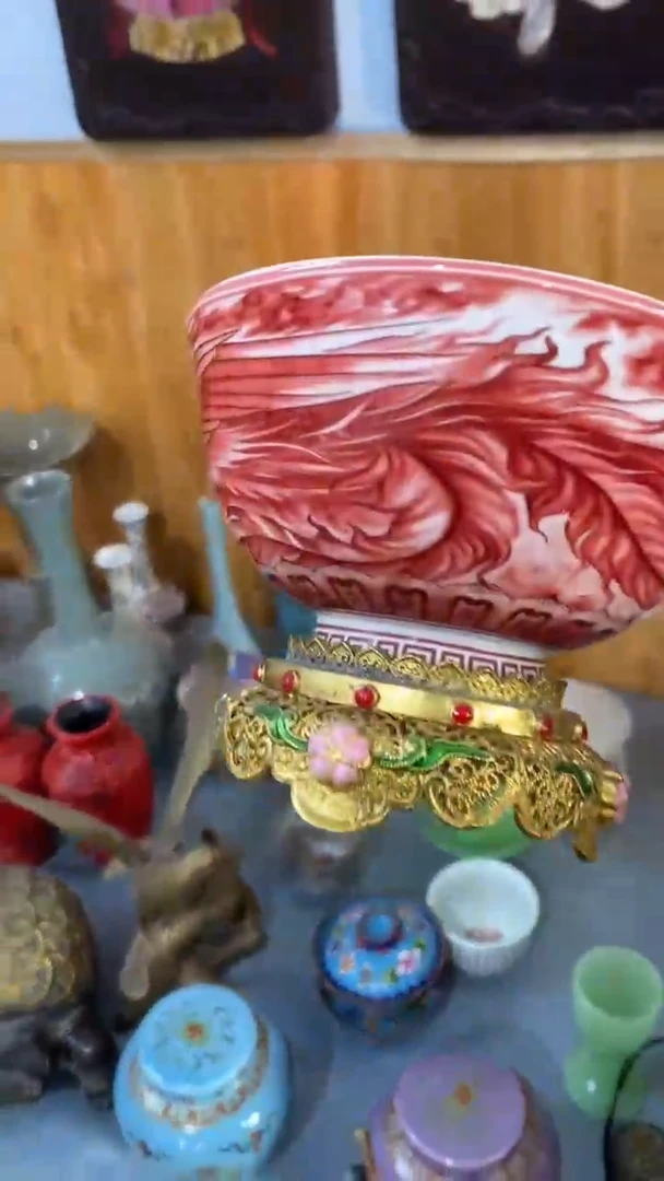 【闪购商品】1宫廷影视老旧工艺摆件