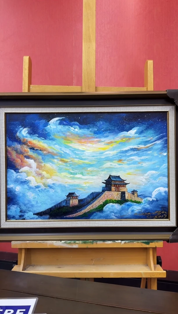 油画曹雪岩/精品油画/30x40