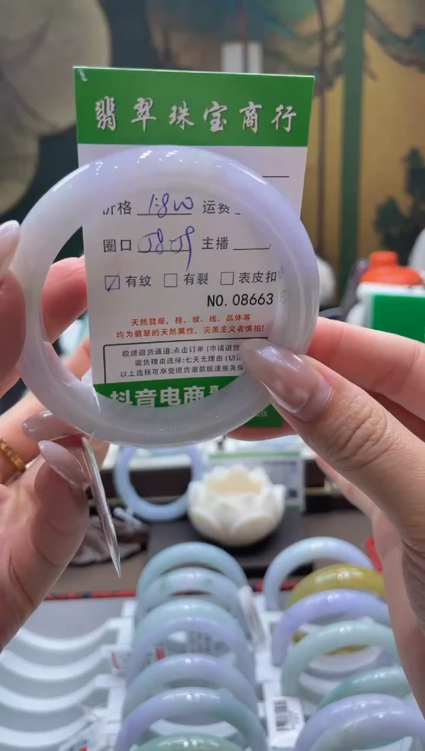 未镶嵌手镯翡翠8663****