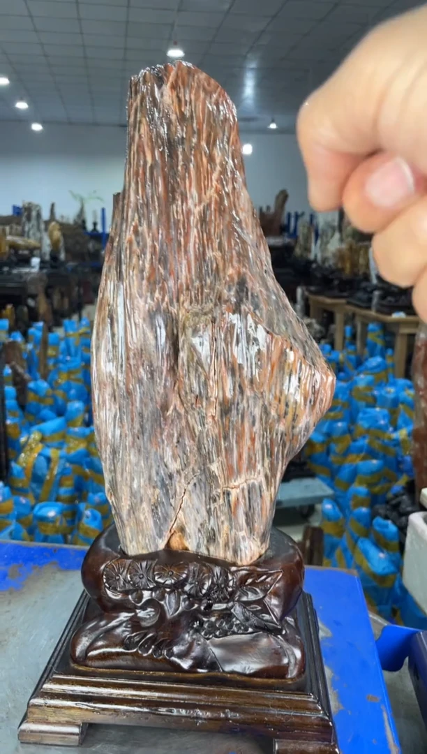 硅化玉摆件未镶嵌26