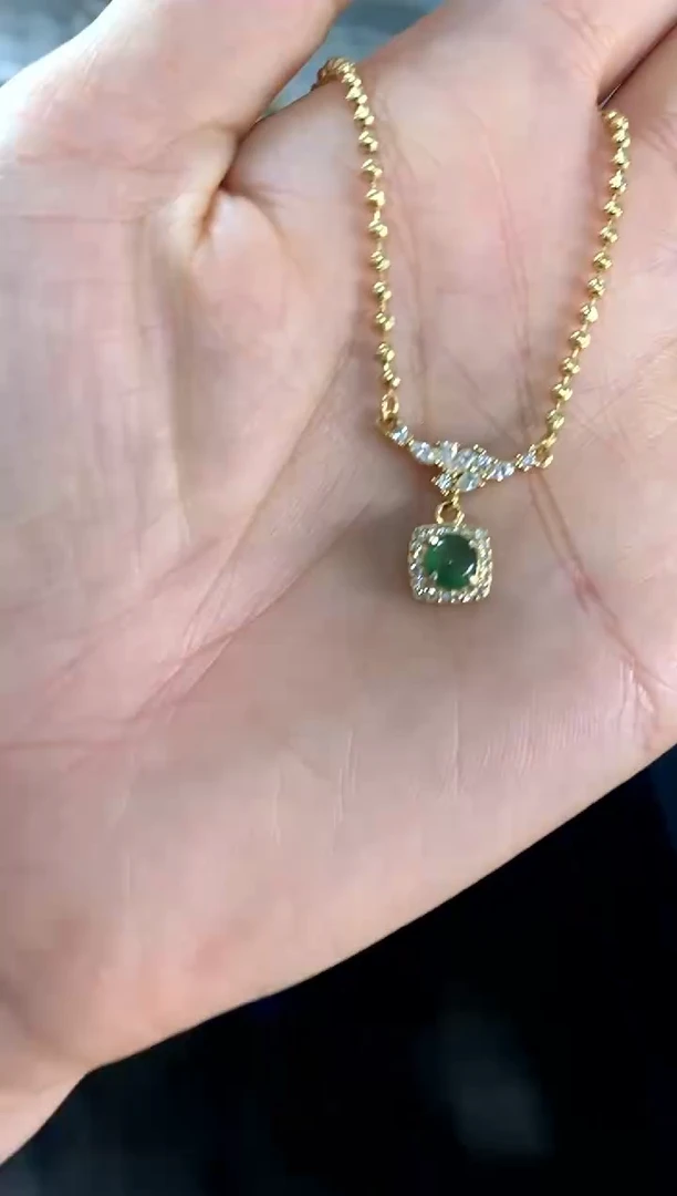 【闪购商品】翡翠戒指银S925镶嵌555555   6