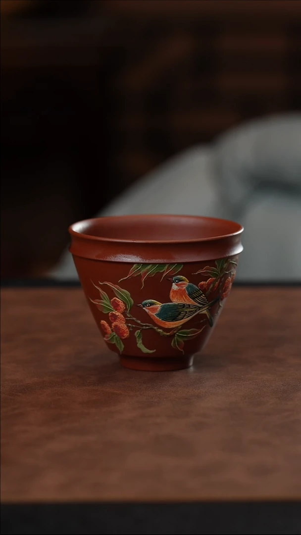 茶杯紫砂紫砂杯主人杯