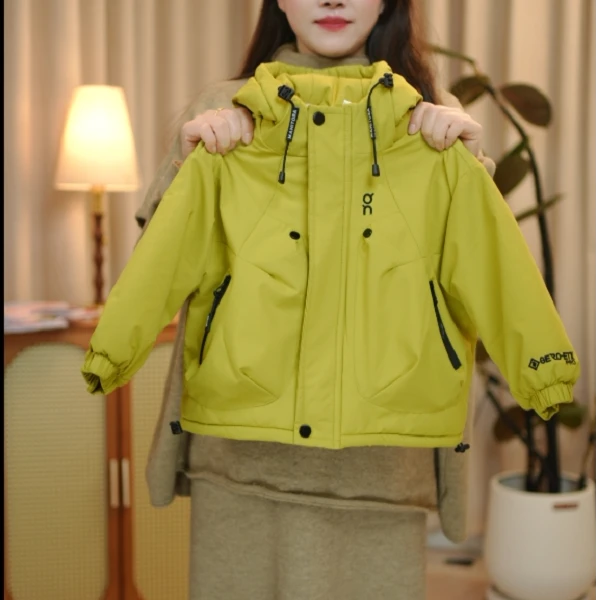 男童加绒加厚外套2025新款儿童加绒加厚棉袄冬季棉衣男孩棉服冬装