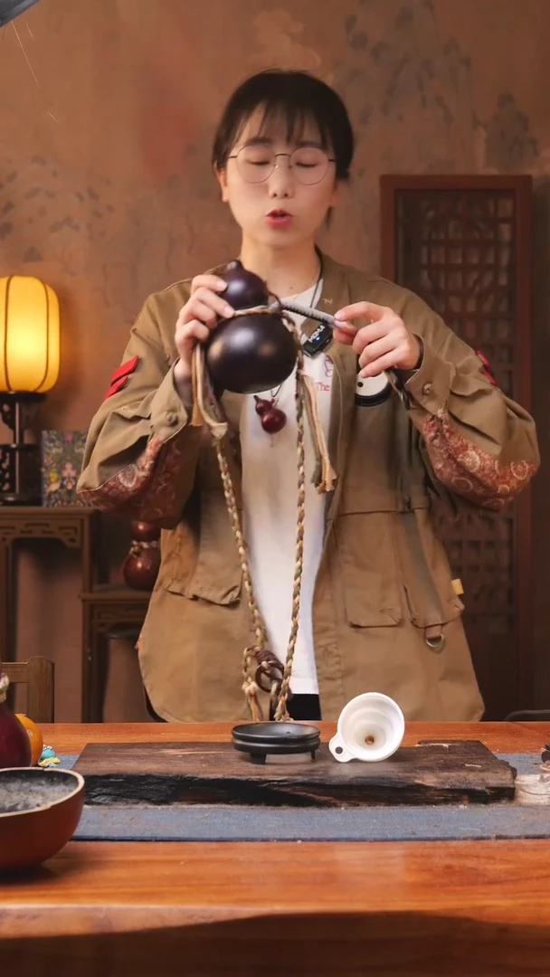 【闪购商品】221号精品大漆葫芦防腐防渗装水茶酒