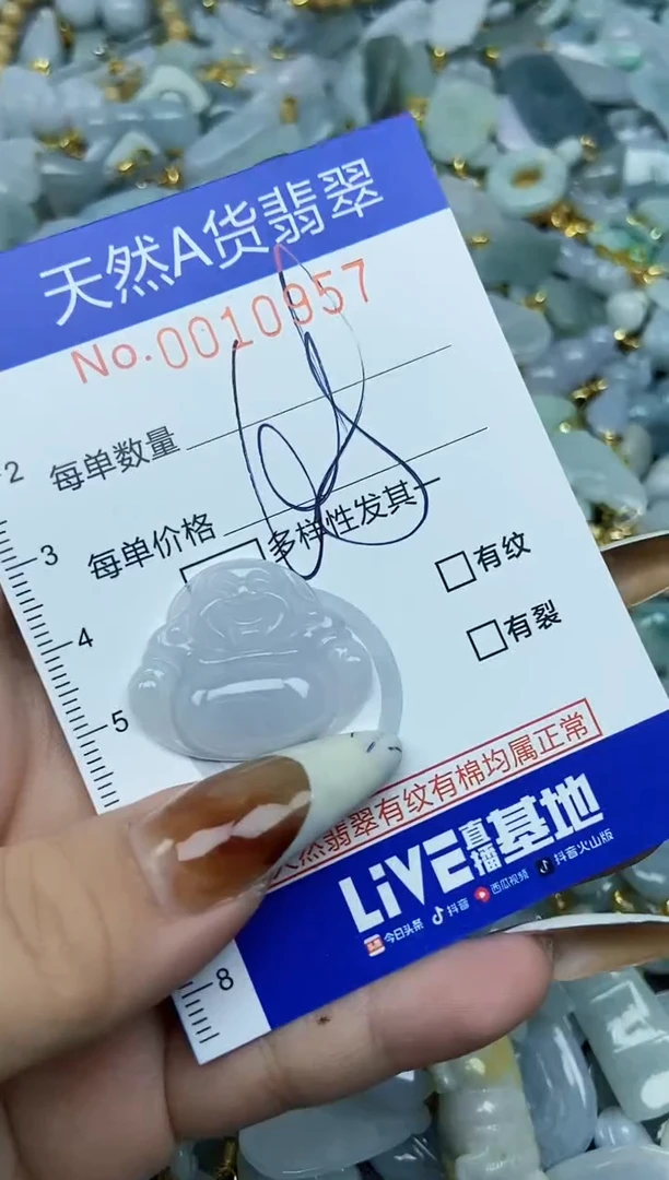 【闪购商品】翡翠颈饰未镶嵌天然A货翡翠