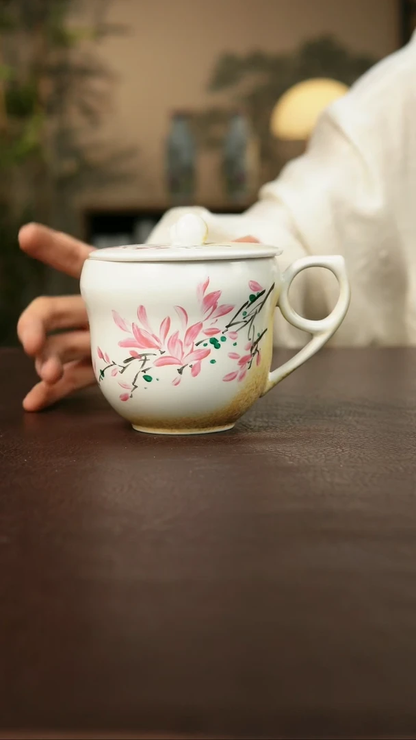 景德镇陶瓷杯碗柴烧多人