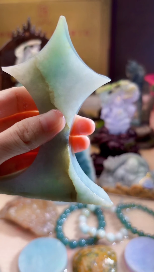 未镶嵌挂件翡翠A货柠优5737