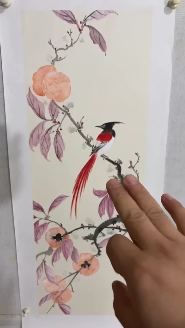 国画书画报艺术甄选A572忠用作3平尺小写意