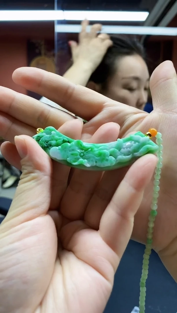 颈饰未镶嵌翡翠翡翠吊坠