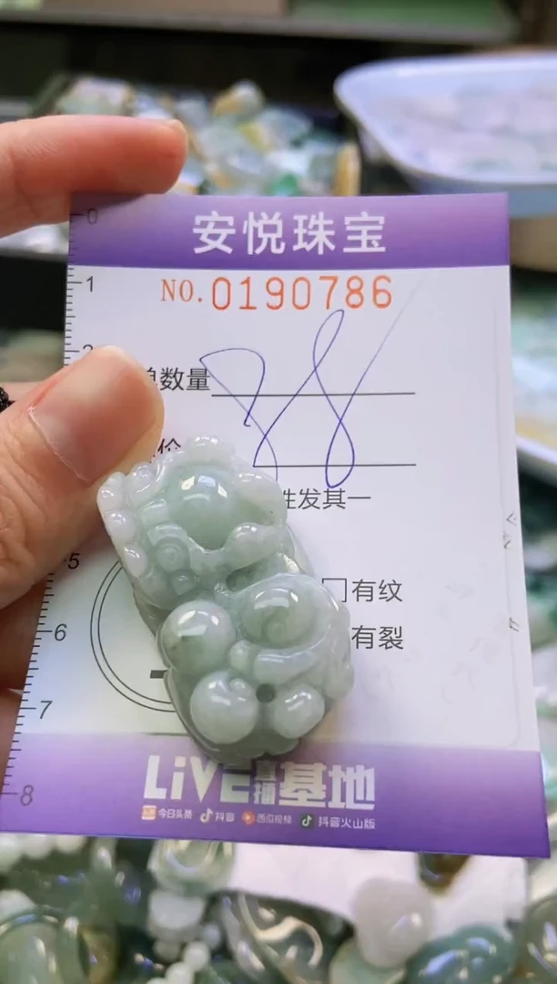 翡翠未镶嵌颈饰闪购0190786