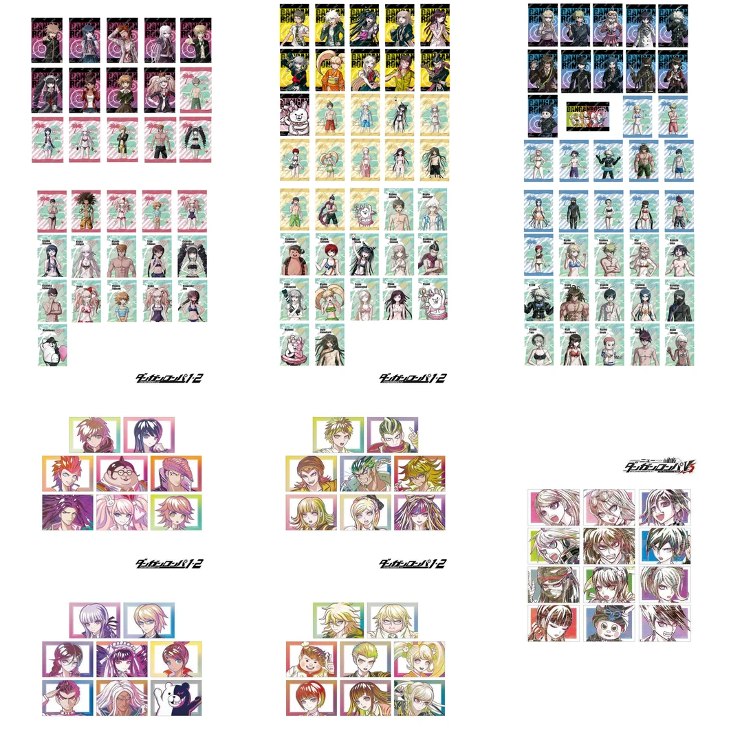 【代拆】正版弹丸论破写生相卡 水彩相卡