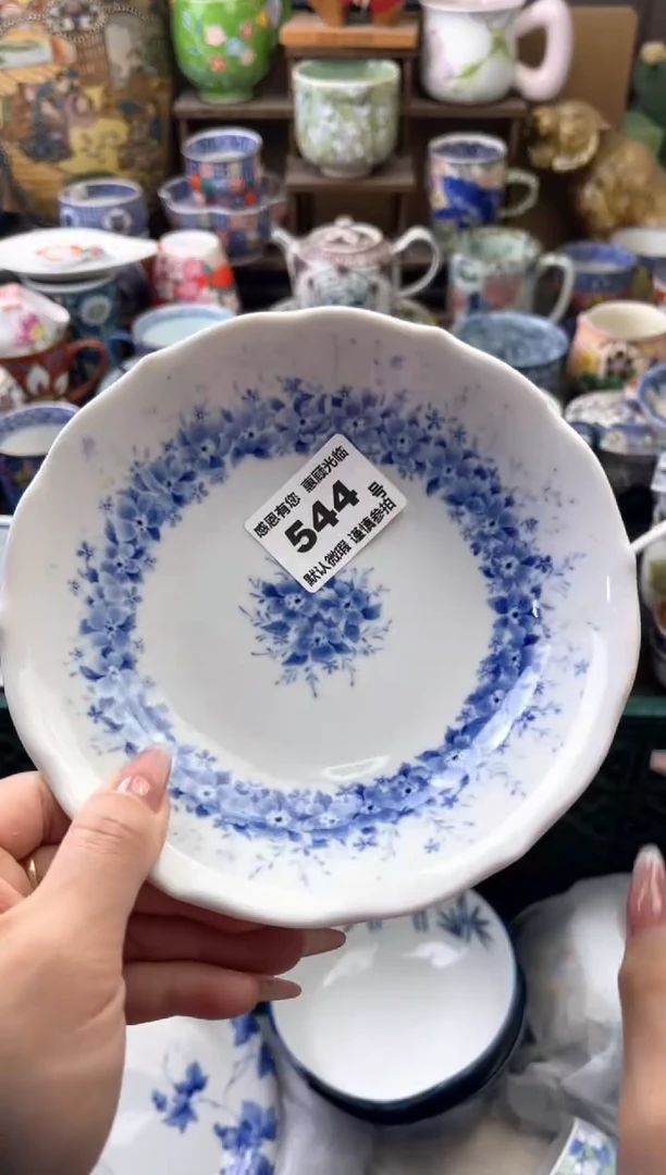 瓷片南***@544号六六工艺品瓷器
