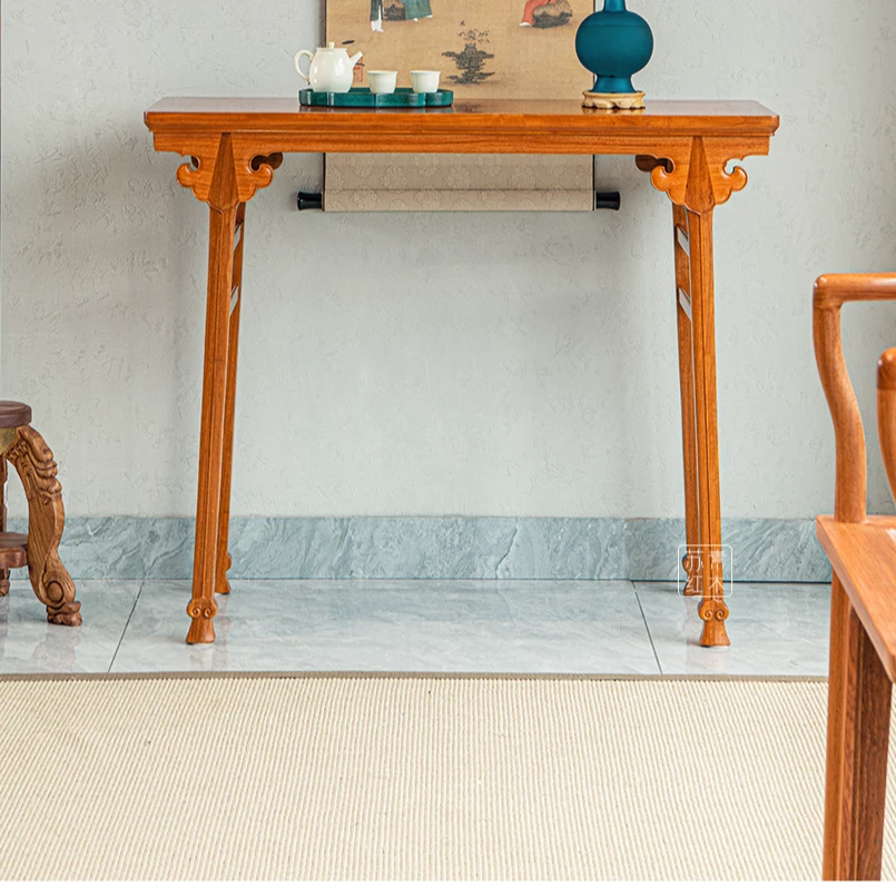 缅花玄关案小条案