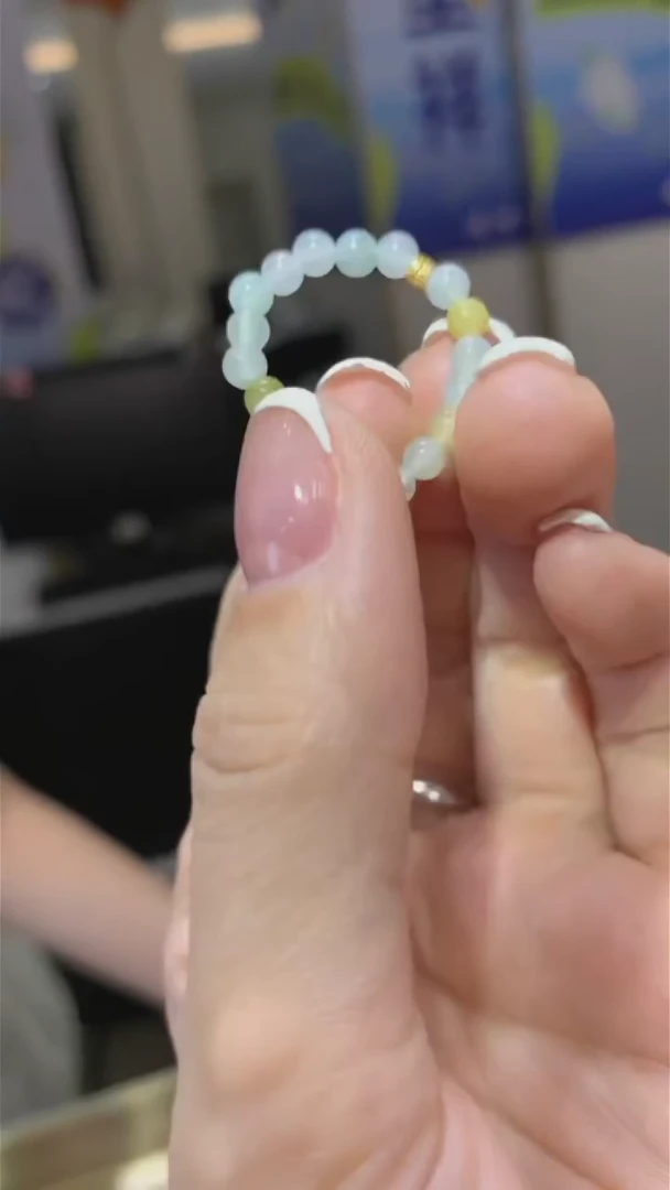 未镶嵌戒指翡翠|不退不换
