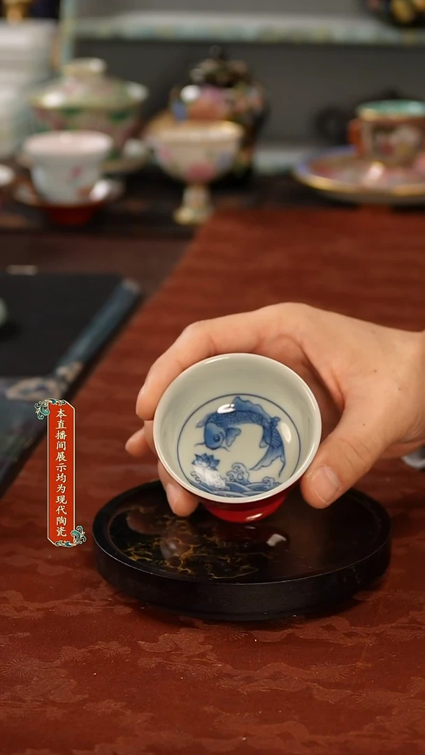 景德镇手工手绘精美茶器