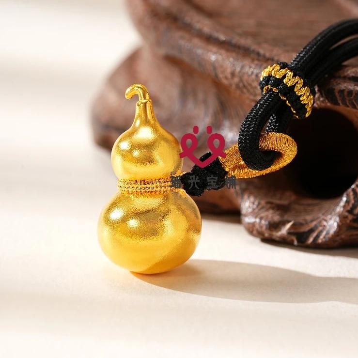 吊坠足银 古法葫芦 实心/厚包中空 新国风高级感男女款福禄挂坠