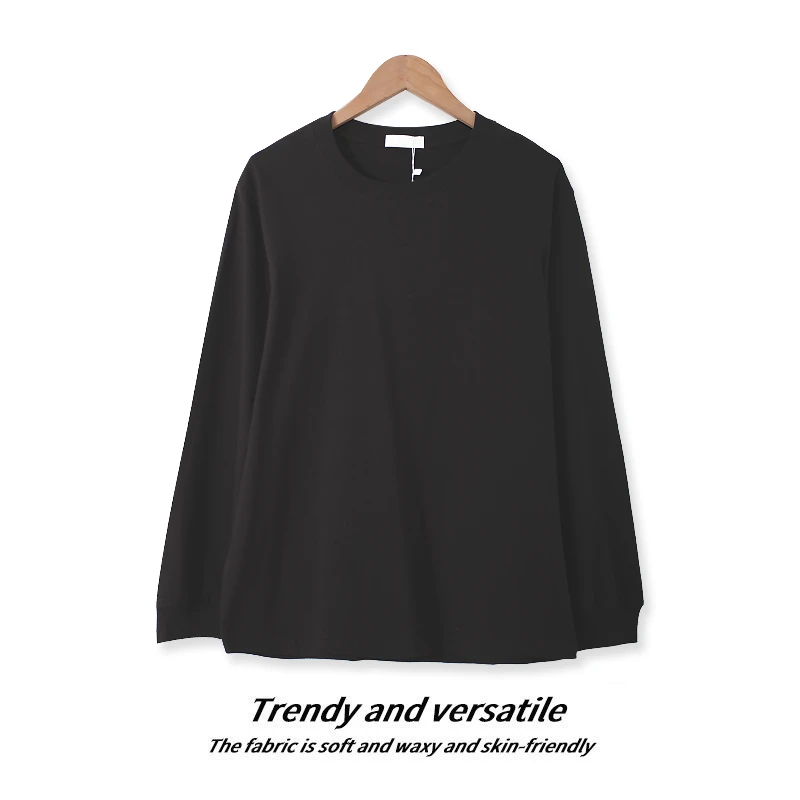 春季款男士纯棉套头长袖圆领套头卫衣休闲简约上衣BB985时尚百搭