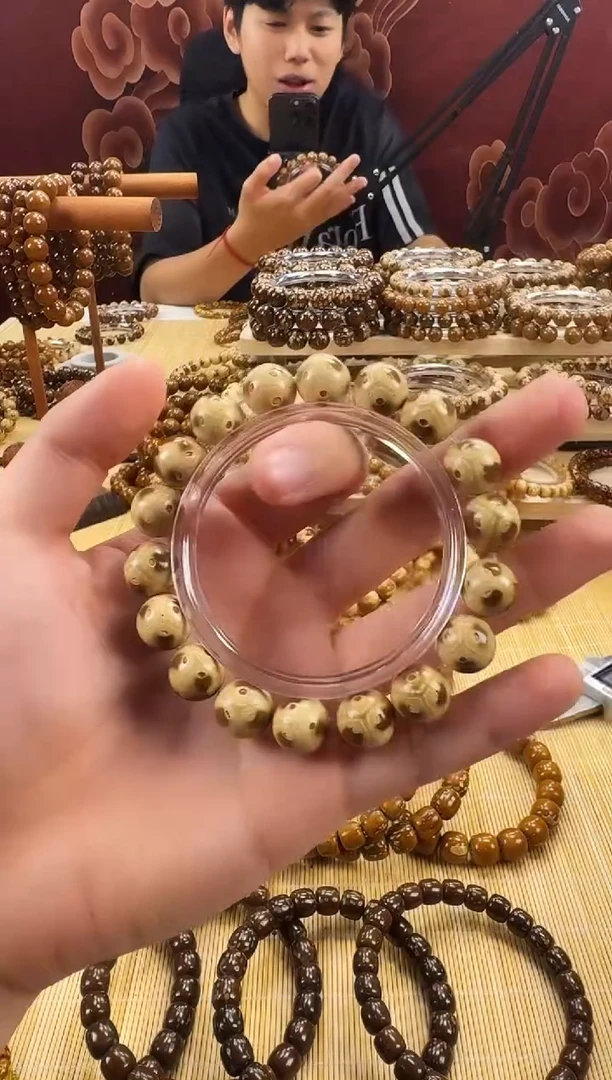 手串紫金鼠零****叉12mm 紫金鼠熊猫脸毕业级