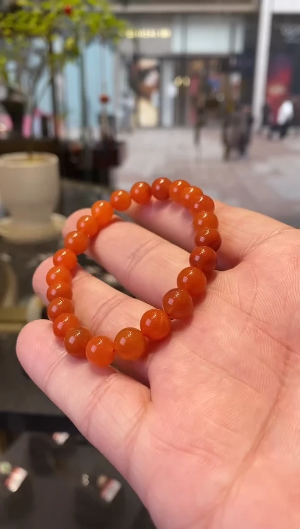 【闪购商品】南红玛瑙手链未镶嵌实体店福利