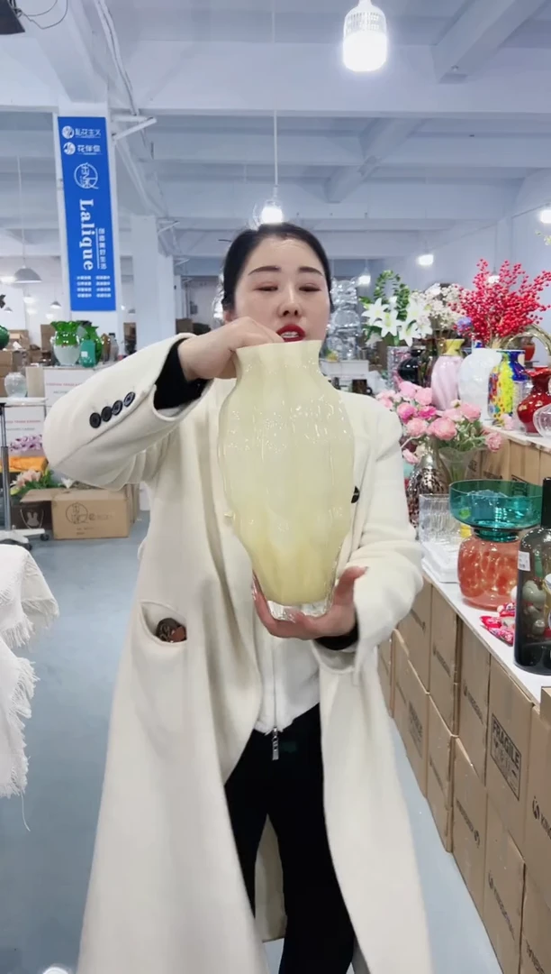 【闪购商品】玻璃花伴你花瓶-微瑕-CLPE4