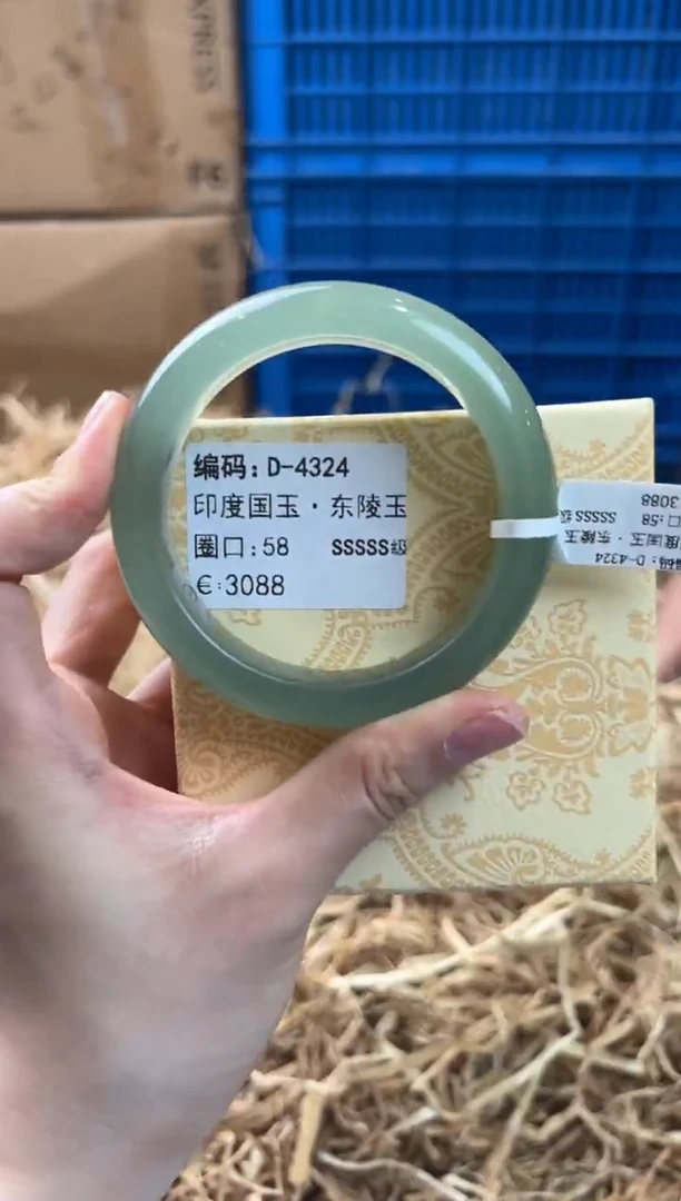 未镶嵌手镯石英质玉D-4324