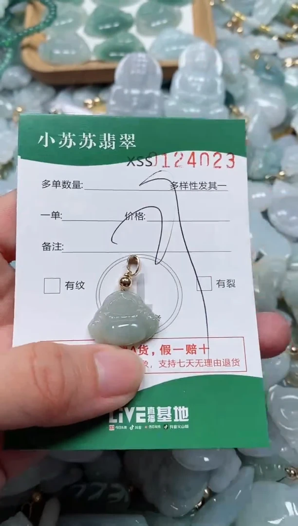 【闪购商品】翡翠颈饰未镶嵌闪购商品0124023