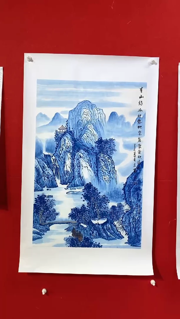 国画国画NYQ杰牛云勤老师作品