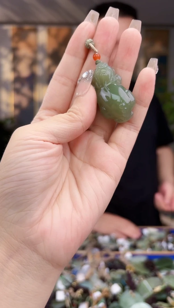 和田玉未镶嵌挂件拍一发一多样性发货