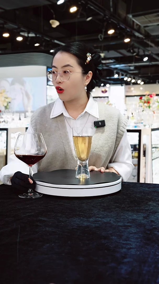 水晶平底款啤酒杯6支