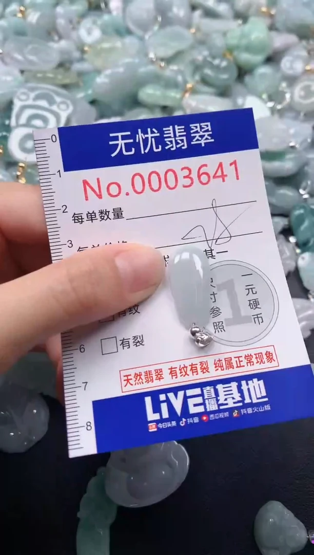 颈饰未镶嵌翡翠3641