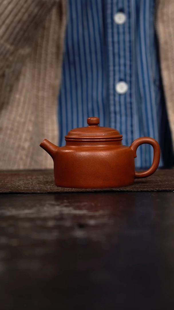 茶壶紫砂原矿手工壶110CC