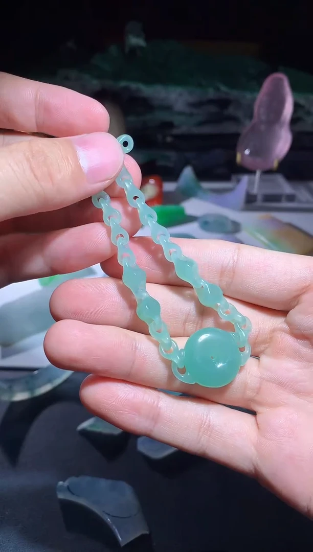 未镶嵌定制翡翠手链