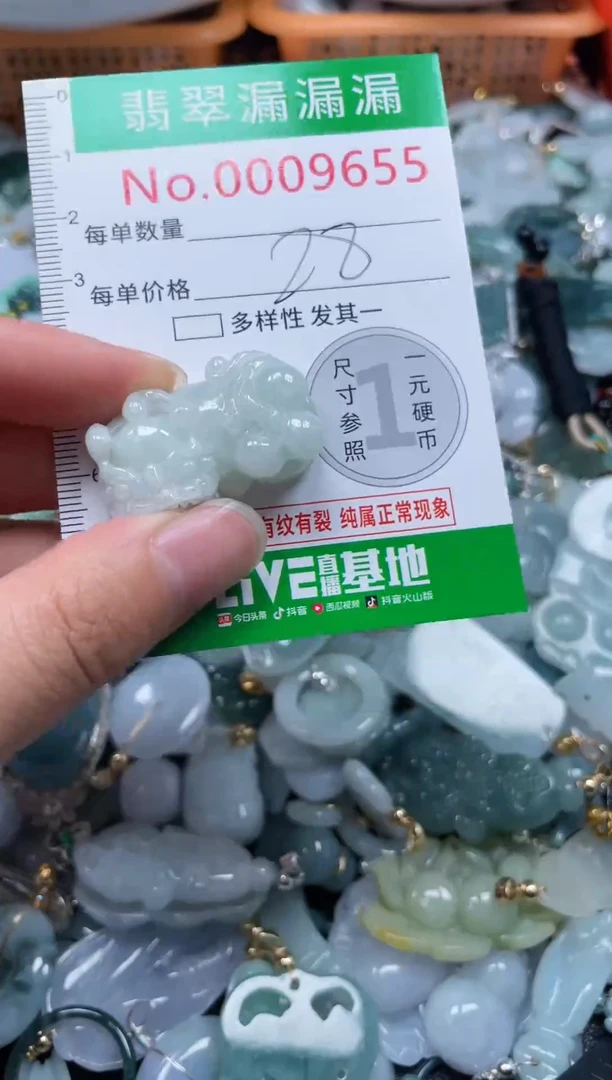 颈饰未镶嵌翡翠6955