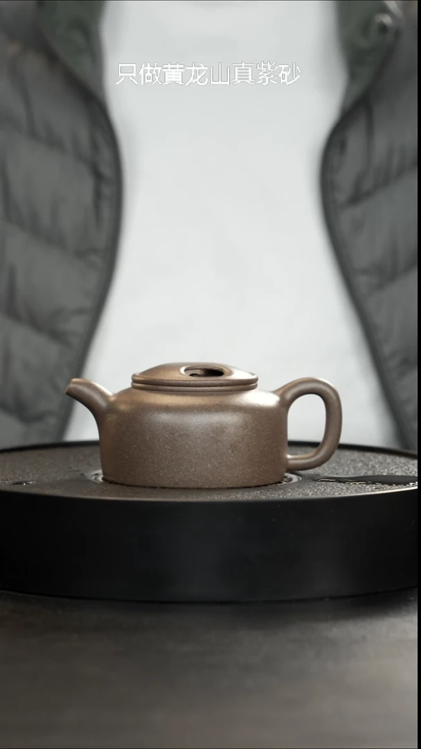 茶壶紫砂天花板青段全手牛盖莲子大漏
