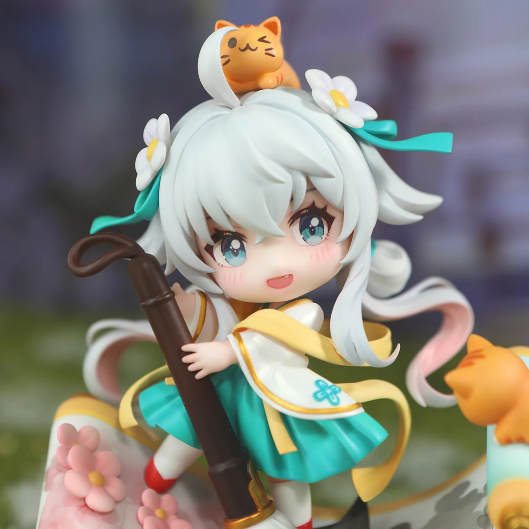 【手办模玩现货】擎苍 虚拟主播 神乐七奈 画见桃夭 Q版手办