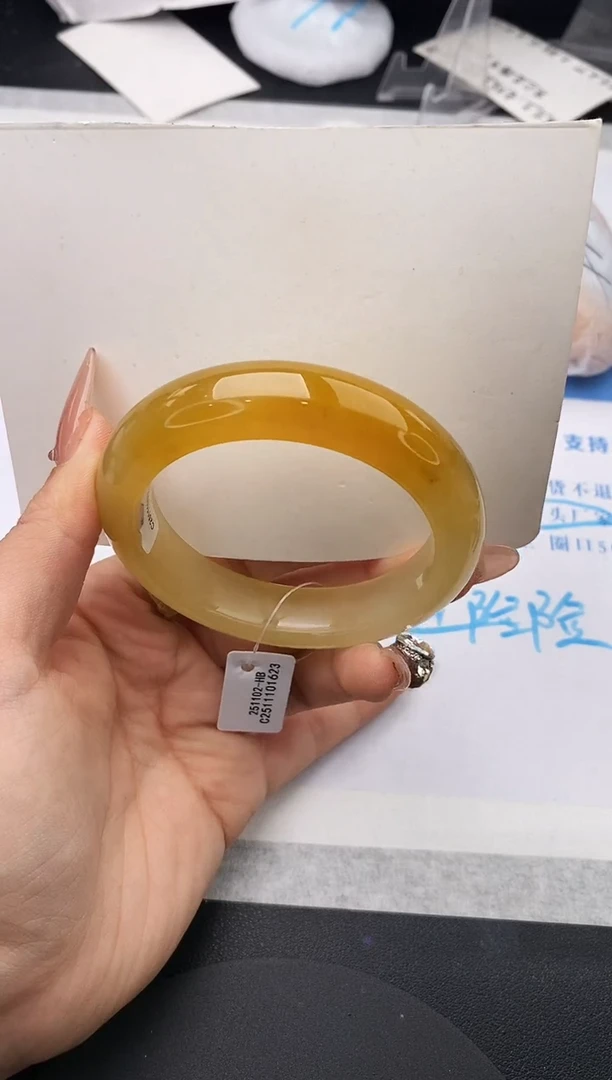 未镶嵌手镯石英质玉w210-HB55+