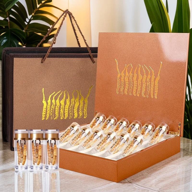 福东海冬虫夏草10g/盒甄选品质高海拔冻干虫草送礼自用滋补品送礼