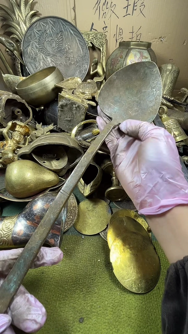 江*忆亿锦铜回流铜器摆件46