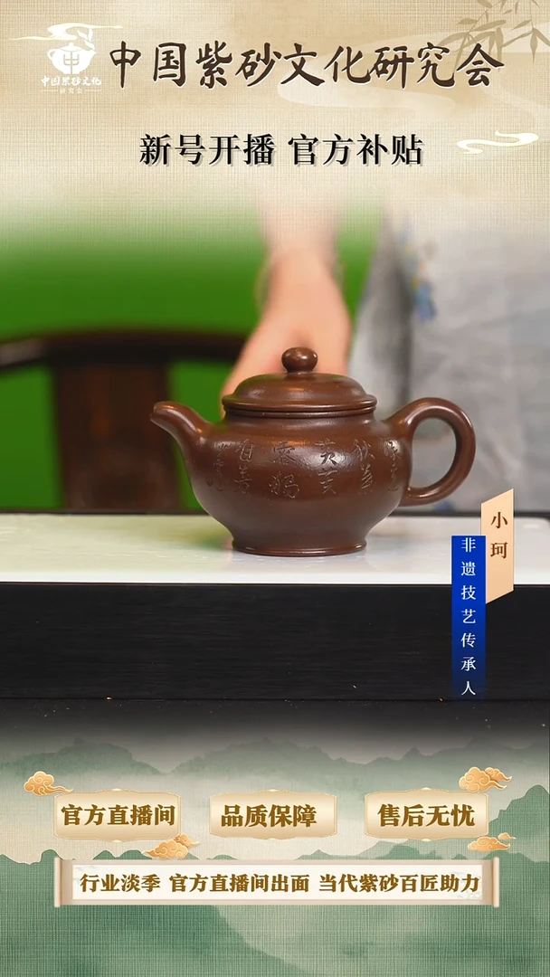 茶壶紫砂陶茶文化王        紫玉金砂300cc左右