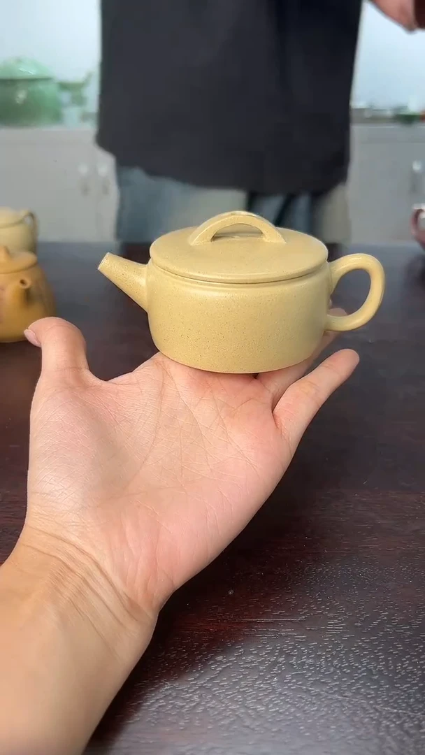 龙泉云间青瓷小米茶器