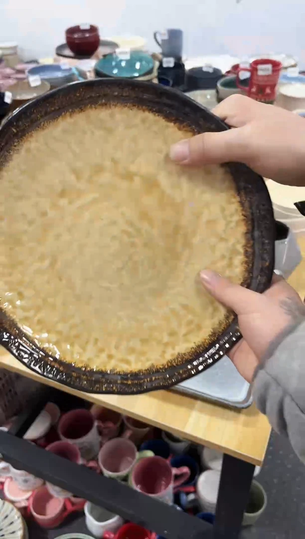 瓷片a813大盘一个外贸微瑕
