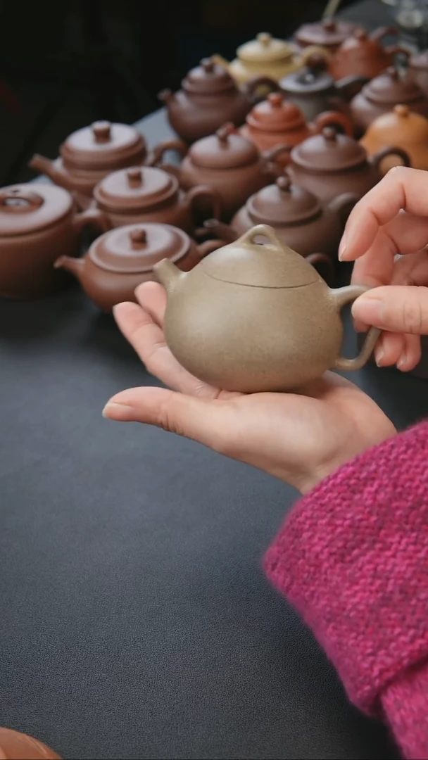 【闪购商品】紫砂茶壶微瑕青段椰瓢