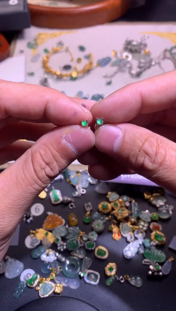 【闪购商品】翡翠吊坠(不含链)银S925镶嵌1