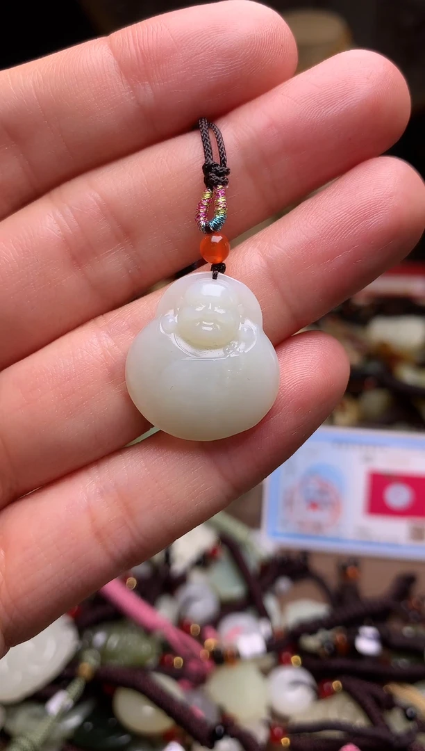 颈饰未镶嵌和田玉新疆料青海料清水和田玉吊坠