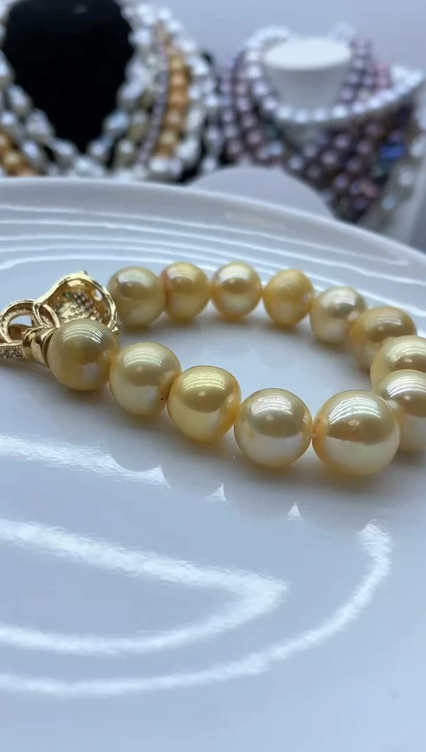 【闪购商品】淡水珍珠颈饰钛钢26