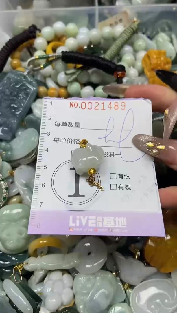 【闪购商品】翡翠颈饰未镶嵌闪购0021489