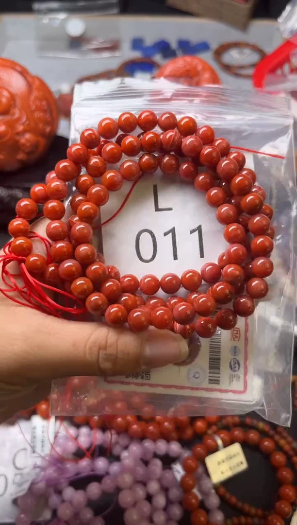 未镶嵌南红玛瑙珠宝奇石L011-7